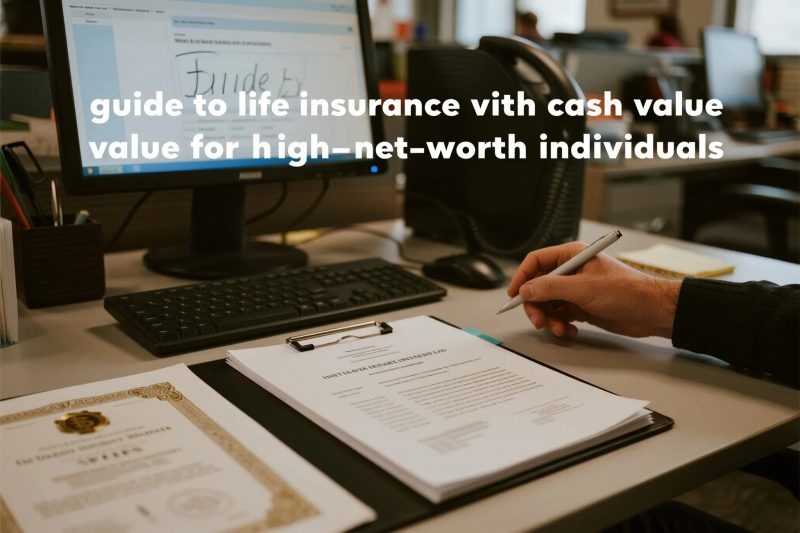 2025 Guide to Life Insurance with Cash Value for High-Net-Worth Individuals
