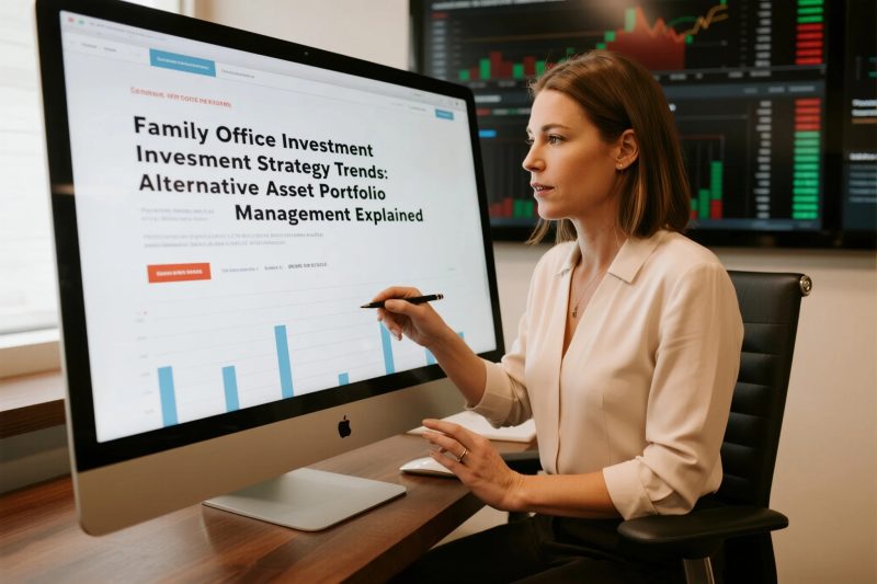 Family Office Investment Strategy Trends: Alternative Asset Portfolio Management Explained