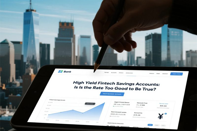 High Yield Fintech Savings Accounts: Is the Rate Too Good to Be True?